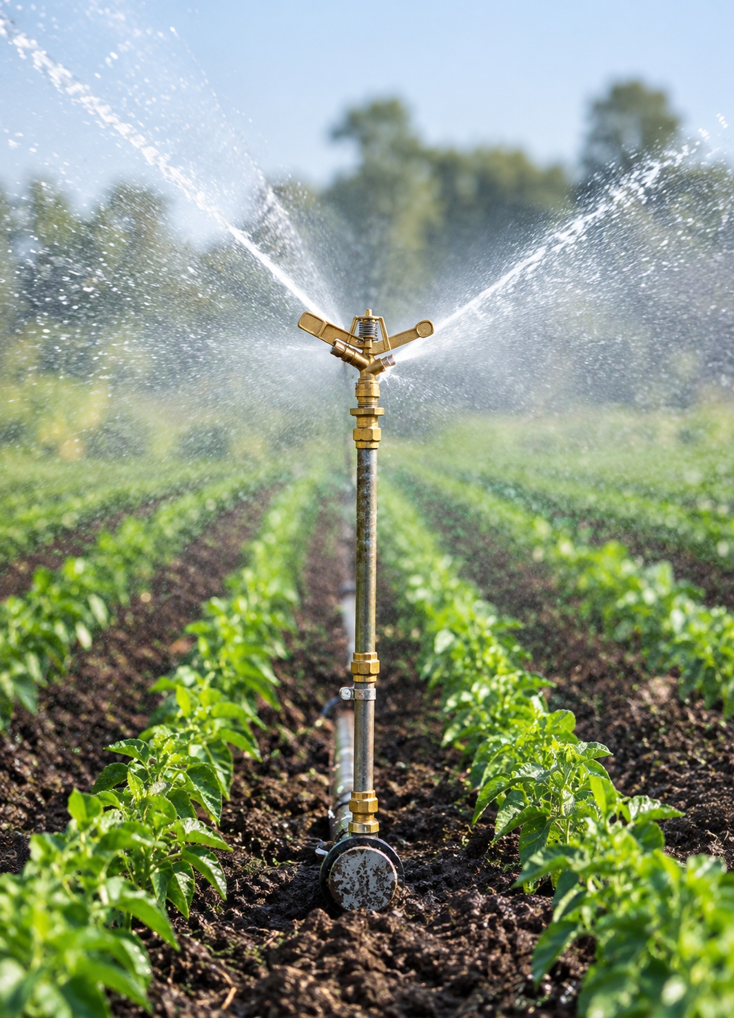 Jamna Industries irrigation systems in the field